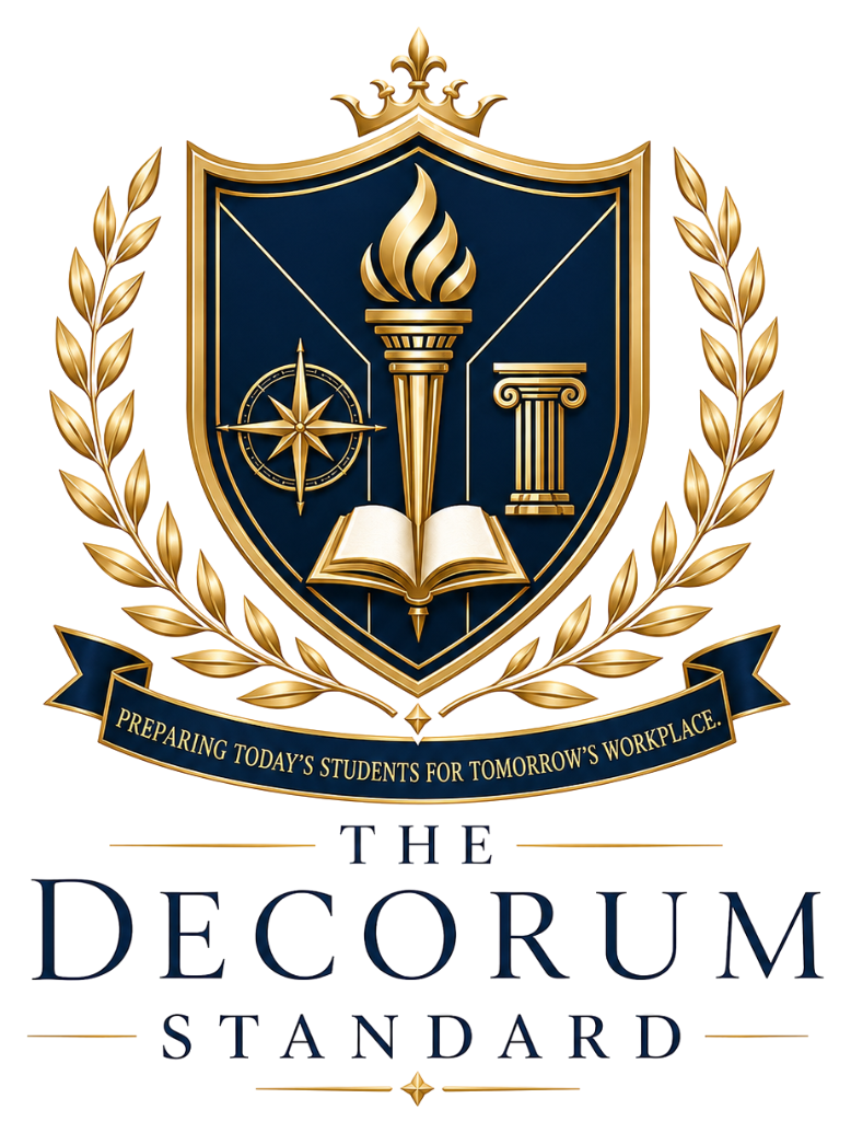 The Decorum Standard crest